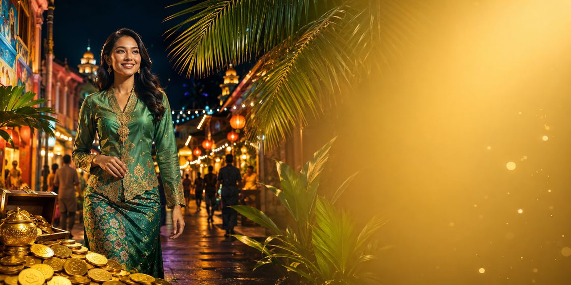 Suasana pertaruhan Hari Raya di Pulau Pinang bersama webview2