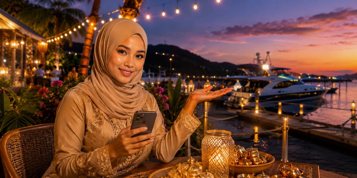 Pengguna membuat deposit Hari Raya di Pulau Pinang untuk main Baccarat webview2